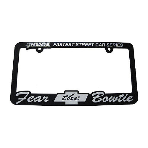 Fear the Bowtie License Plate Frame