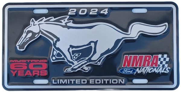 2024 Limited Edition NMRA Ford Nationals License Plate