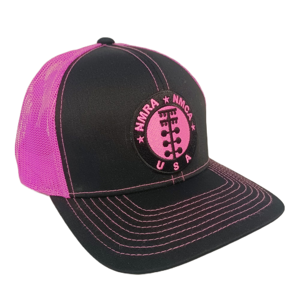NMRA NMCA Circle Logo Pink Patch Hat | Powermall Store Official Store ...