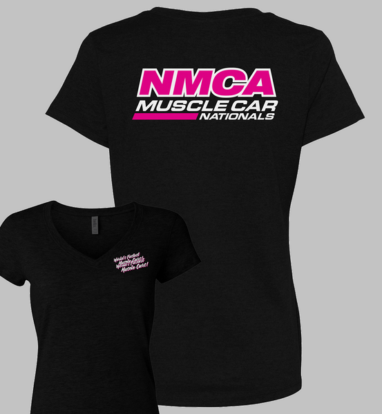 NMCA Women's Neon Pink Logo