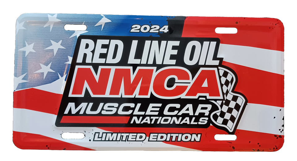 2024 Limited Edition NMCA Muscle Car Nationals License Plate