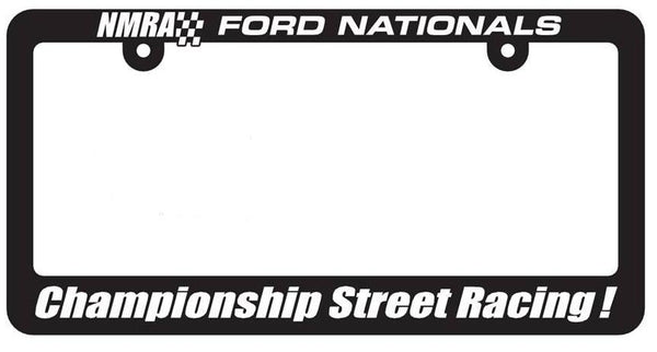 NMRA Championship Street Racing License Plate Frame