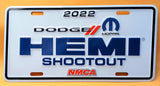 2022 Limited Edition NMCA HEMI Shootout License Plate